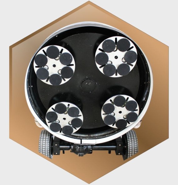 Kiralık HTG 800-4A Yarı Otomatik Profesyonel Beton Silim Makinesi