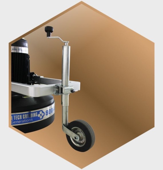 Kiralık HTG 800-4A Yarı Otomatik Profesyonel Beton Silim Makinesi