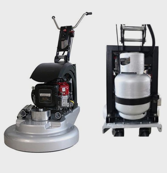 HTG-700 P High-Speed Burnisher Machine with the Alternative Fuel
