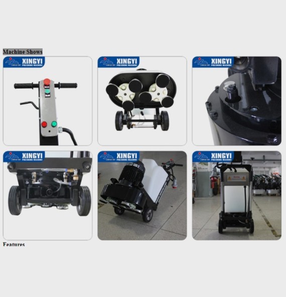 HTG 580-2V Concrete Grinding and Polishing Machine